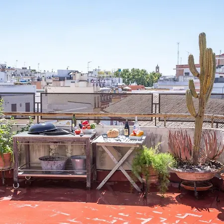 Apartamento Duplex Con Hermosa Terraza Cerca Alameda De Hércules *