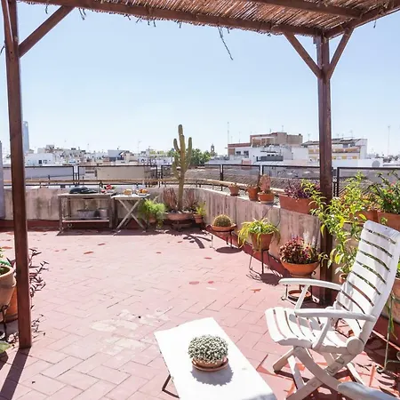 Apartamento Duplex Con Hermosa Terraza Cerca Alameda De Hercules Seville