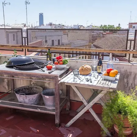 Apartamento Duplex Con Hermosa Terraza Cerca Alameda De Hercules Apartment